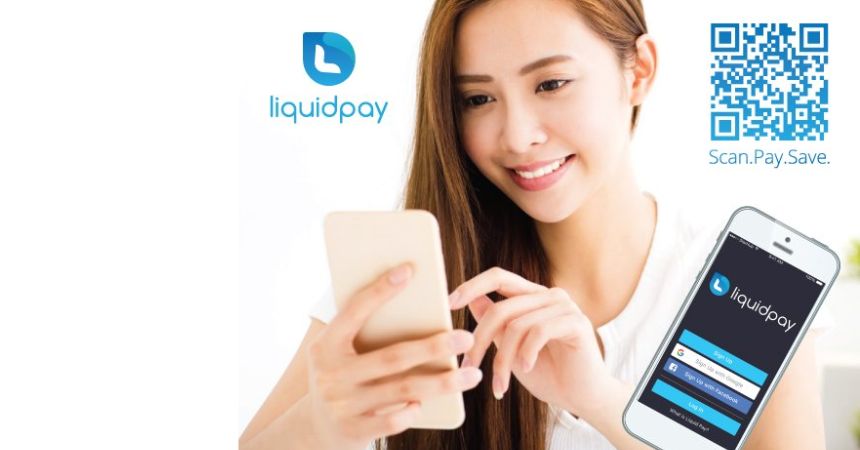Liquid Pay digital payment service branding