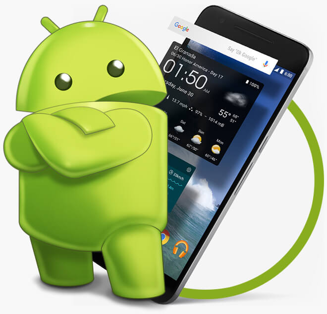 Payment being made inside an Android app